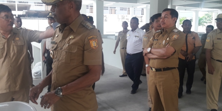 Rencana Resmi 7 maret , Wali Kota tinjau Pasar Mama-mama Papua