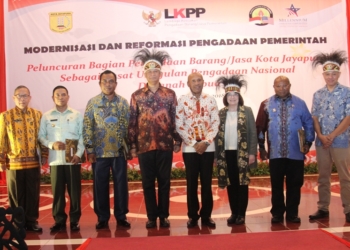 BPBJ Kota Jayapura Resmi Jadi  Pusat Unggulan Nasional PBJ
