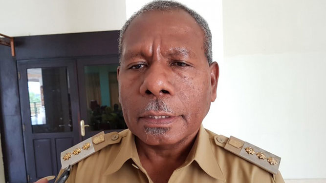 Bupati Jayapura, Mathius Awoitauw