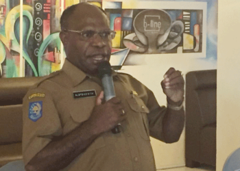 Kepala Dinas Kesehatan Papua, drg. Aloysius Giay