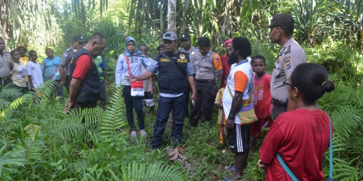 Ini yang di Lakukan Satgas Noken Binmas Polri di Kabupaten Yahukimo