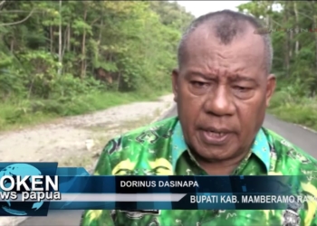 Bupati Mamberamo Raya , Dorinus Dasinapa