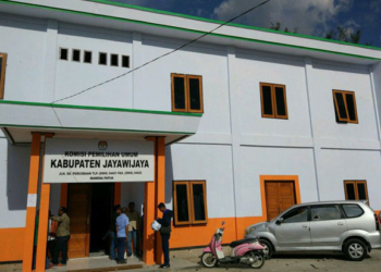 Foto Kantor Komisi Pemilihan Umum (KPU) Jayawijaya