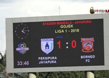 Menang Atas Borneo, Persipura Kokoh di Puncak Klasemen
