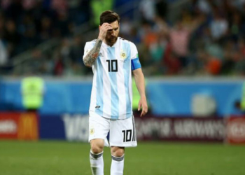Lionel Messi kembali Bersedih usai timnya mengalami kekalahan dari Kroasia / gettyimages