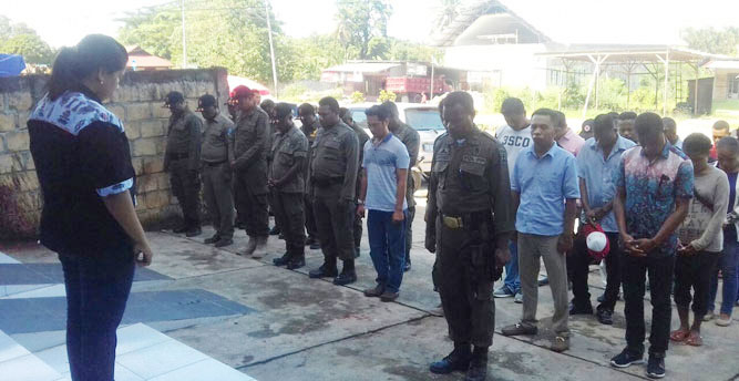 Apel dan doa bersama jelang Pilgub Papua yang dilaksanakan Panwaslu Kabupaten Jayapura, Senin (26/6/2018) tadi