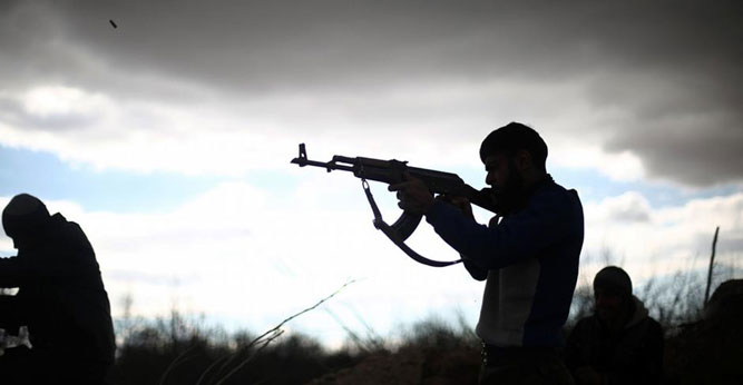 Foto Ilustrasi penembakan