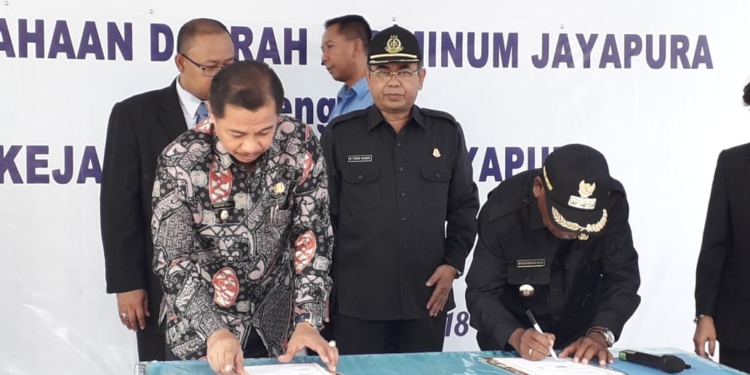 Rustan Saru : PDAM Harus Tingkatkan Pelayanan di Kota Jayapura.