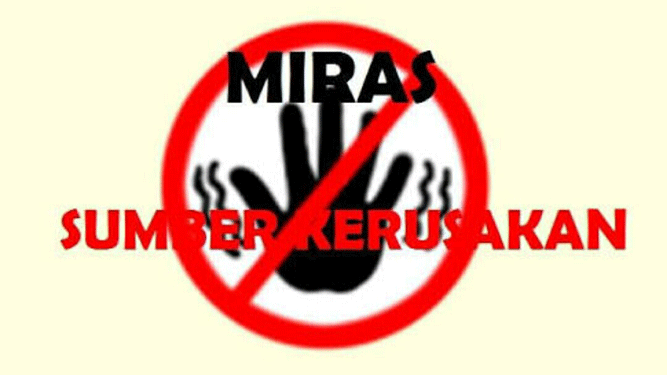 Gambar ilustrasi larangan miras