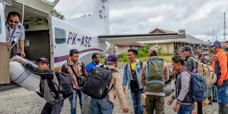 Penerbangan di Bandara Kenyam Nduga Sudah Normal