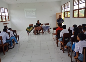 Jauhi Narkoba, ini Pesan Polisi buat Pelajar SMK YPK Betlehem