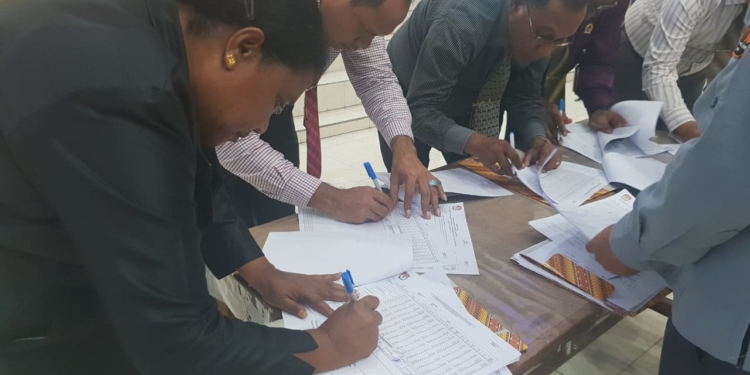 Ini Hasil Rapat Pleno Rekapitulasi KPUD Biak Numfor