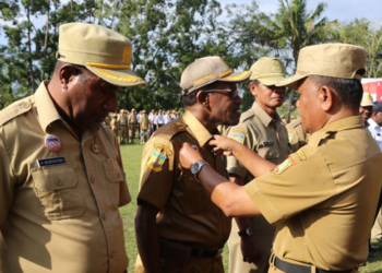Penyamatan PIN oleh Plh Sekda Kota Jayapura, Djainudin Konu