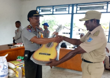 Ciptakan Kamtibnas Binmas Polres Sarmi Gelar FGD di Kampung Finyabor