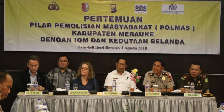 Kedutaan Belanda Tertarik Adopsi Program Polmas Polres Merauke