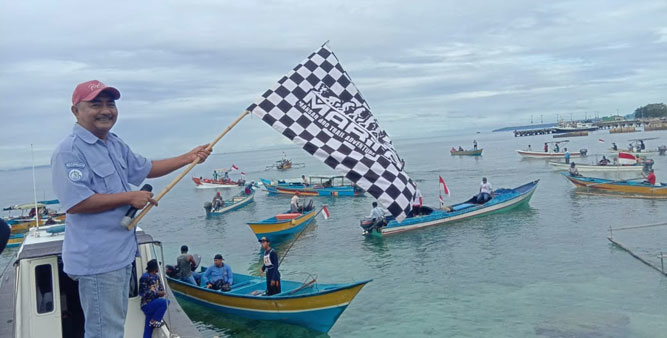 Gerakan makan ikan, Dinas Perikanan Biak adakan Lomba Mancing