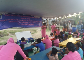 Peduli Ibu dan Anak, Bhayangkari Polres Merauke Lakukan ini