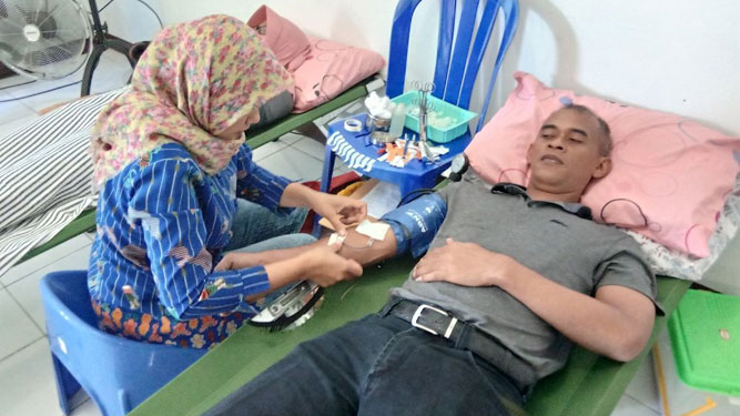 Yayasan Buddha Tzu Chi Biak Gelar Bantuan Donor Darah