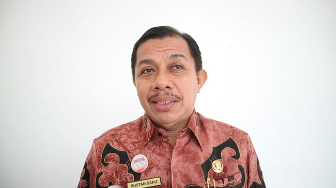 Wakil Walikota Jayapura, Ir. Rustan Saru Usai melakukan Pertemuan dengan KPA Kota