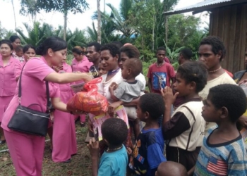 Di Boven Digoel HUT HKGB ke 66 di Peringati dengan Aksi Bhakti Sosial