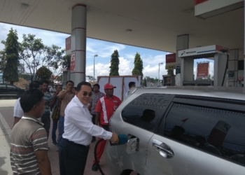Hari Pelanggan Nasional, Pertamina MOR VIII Beri BBM Gratis