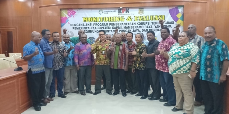 KPK Minta Pemkab Mamberamo Raya  Integrasikan Program Renaksi