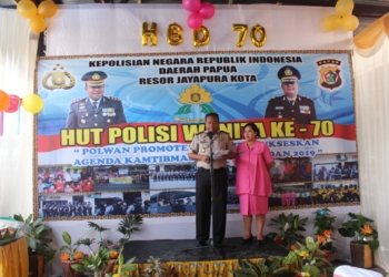 Perayaan HUT Ke-70, Kapolresta Apresiasi Kinerja Polwan Polresta Jayapura