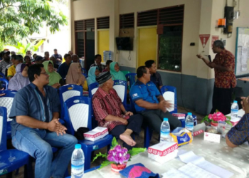 Proses sosialisasi oleh PLTD Biak