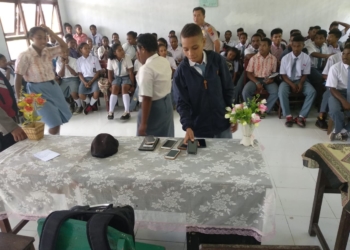 Tingkatkan Prestasi, Ini Kesepakatan SMA Negeri 5 dengan Polres Supiori