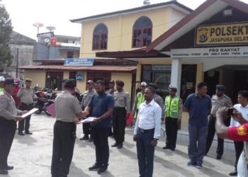 Ungkap Kasus Curanmor, Personil Polsek Japsel Terima Reward