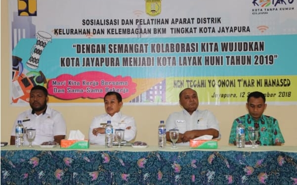 Tahun 2019 Pemkot Target Kota Jayapura Bebas Kawasan Kumuh