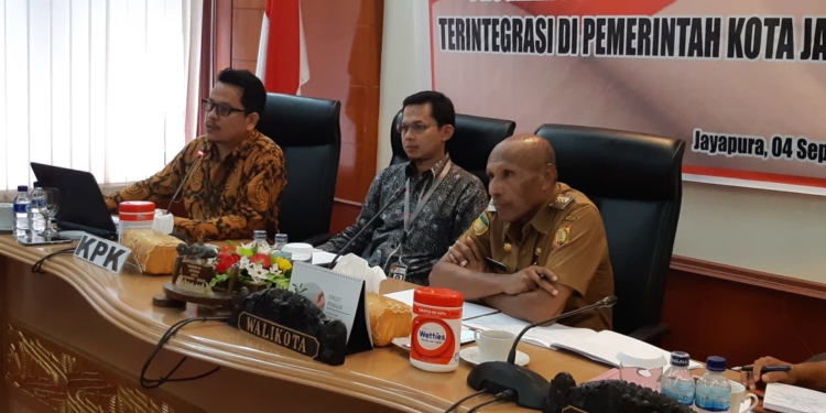 BTM : KPK Minta Pemkot Jayapura Naikan Level Tatakelola Pemerintahan