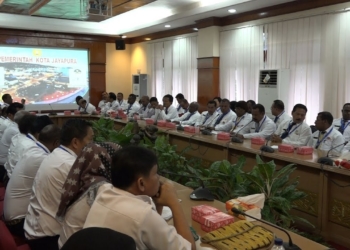 Peserta Diklat Pim Dua Melihat Inovasi Pembangunan Kota Jayapura