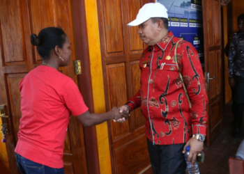 Ir. Rustan Saru, Sidak Kantor KPK Enggros