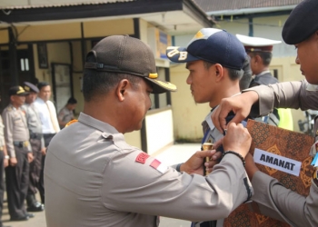 Kapolres Boven Digoel menamatkan tanda operasi Zebra