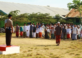 Anggota Satlantas Merauke Jadi Irup di HSN Merauke