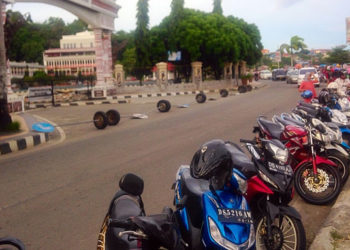 Jalan soa siu depan kantor gubernur provinsi papua