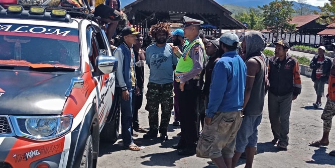 Kanit Diyaksa Satlantas Polres Jayawijaya