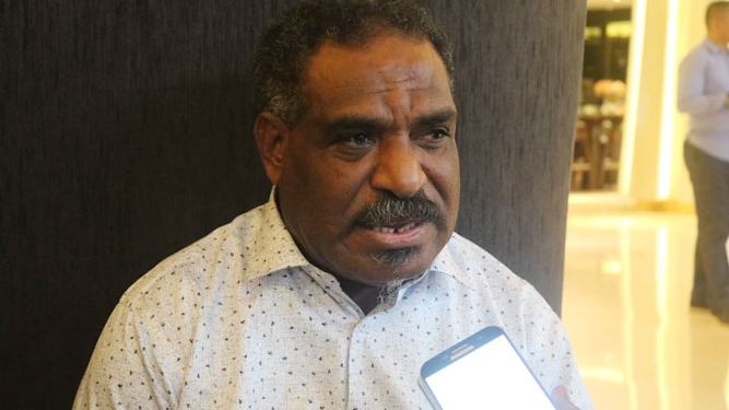 Ketua IPSI Papua Abisai Rollo