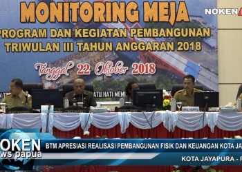 BTM Apresiasi Realisasi Pembangunan Fisik Dan Keuangan Kota Jayapura