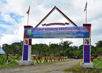 Kampung Skofro, Distrik Arso Timur, Kabupaten Keerom (Indra)