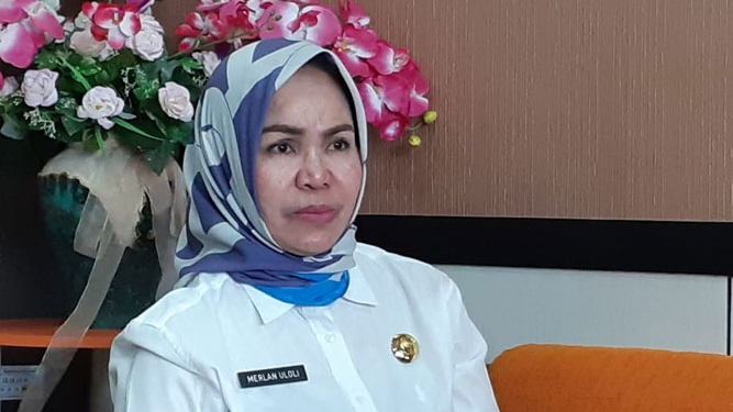 Kepala Dispenducapil Kota Jayapura, Merlan Uloli/ NL28