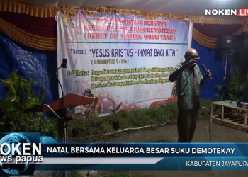Natal Bersama Keluarga Besar Suku Demotekay
