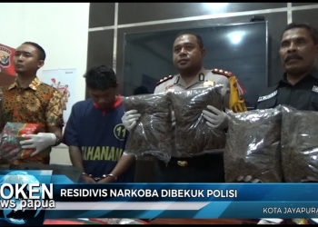 Residivis Narkoba Dibekuk Polisi