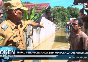 Tinjau Perum Organda, BTM Minta Saluran Air Dikeruk