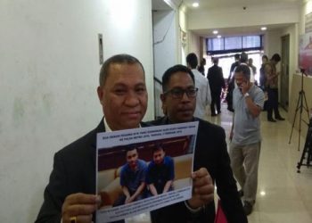 Kuasa hukum Pemprov Papua, Stefanus Roy Rening / BM