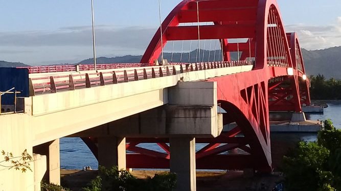 Akan ada nama baru untuk Jembatan Holtekam Hamadi/ VJ