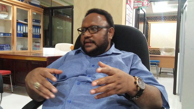 Legislator Papua, John NR. Gobai/ BM