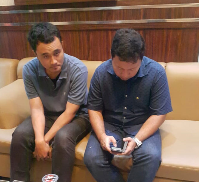 2 Anggota KPK RI yang dibawa ke kantor Polisi oleh instansi Pemprov Papua