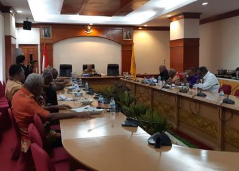 Pertemuan Walikota Jayapura bersama ondoafi se tanah Port Numbay/ nl28